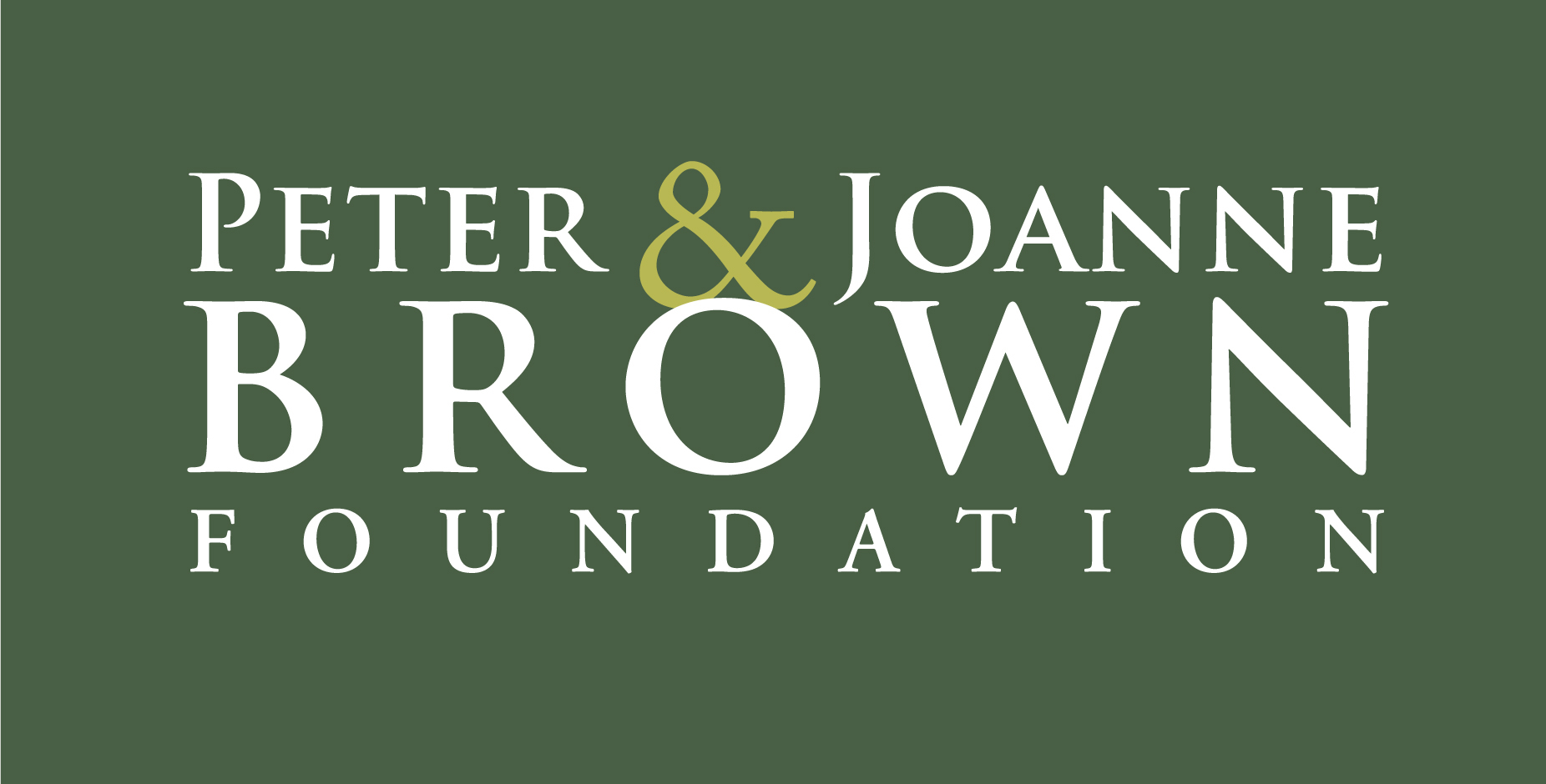Peter & Joanne Brown Foundation